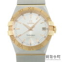 【最大3.5万円OFFクーポン! 12/1~】【美品】オメガ 【OMEGA】 123.20.35.60.02.001 コンステレーション クォーツ 35MM 18Kレッドゴールド コンビブレス メンズウォッチ ピンクゴールド 男女兼用腕時計 CONSTELLATION QZ K18RG×【中古】
