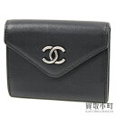 【最大1万円OFFクーポン! 10/25〜】【美品】シャネル 【CHANEL】ココマーク フラップ コインパース ブラック キャビアスキン コインケース カードホルダー #23 ZIP COIN PURSE NOIR【Aランク】【中古】【中古】