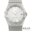 【最大3.5万円OFFクーポン! 12/1~】オメガ 【OMEGA】 123.10.35.60.02.001 コンステレーション 35MM ミディアム クォーツ ウォッチ シルバー SSブレス ブラッシュ ボーイズ 男女兼用腕時計 CONSTELLATION WATCH QZ【ABランク】 【中古】