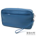 【最大1万円OFFクーポン! 10/20~】【美品】ディオール オム【DIOR HOMME】セカンドバッグ ブルー カーフレザー メンズ クラッチ 1DSCL020 CD Pouch Cluch【Aランク】【中古】【中古】