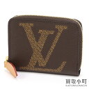 【美品】ルイヴィトン【LOUIS VUITTON】M67690 ジッピーコインパース モノグラムジャイアント ラウンドファスナー コインケース カードケース 小銭入れ 財布 サイフ LV ZIPPY COIN PURSE MONOGRAM GIANT 【SAランク】【中古】