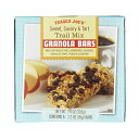 Trader Joe's 【トレーダージョーズ トレイル・ミックス グラノーラ バー 6袋入り 210g (7.4 oz)】