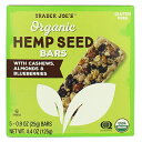 Trader Joe's ¡Ú¥È¥ì¡¼¥À¡¼¥¸¥ç¡¼¥º / ¥ª¡¼¥¬¥Ë¥Ã¥¯ ¥Ø¥ó¥×¥·¡¼¥É ¥Ð¡¼ ORGANIC HEMP SEED BARS / 25g (0.9oz) 5ËÜÆþ¤ê¡Û