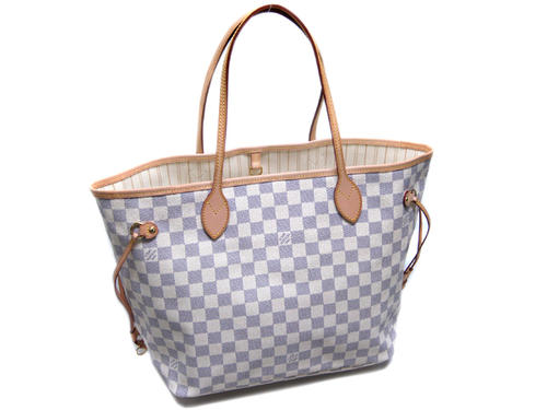 ルイヴィトン　LOUIS VUITTON　ヴィトン　ダミエ・アズール　LV バッグ　トートバッグ　ネヴァーフルMM　アズール N51107 【わけありセール】【あす楽対応】【smtb-k】【w2】【YDKG-tk】【楽ギフ_包装】