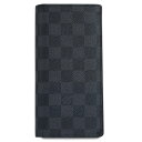 ルイヴィトン　LOUIS VUITTON　ヴィトン　財布　LV　ダミエ・グラフィット　メンズ長財布　ファスナー長札　ポルトフォイユ・ブラザ　N62665【あす楽対応】【smtb-k】【w2】【YDKG-tk】【楽ギフ_包装】