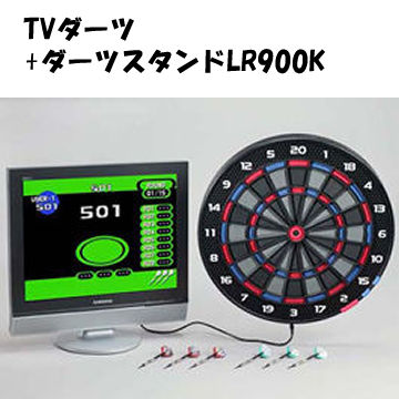 TVダーツ/コーチングDVDセット+マッキンリーダーツスタンドLR900Kセット【smtb-u】【送料無料】【FS_708-2】【Aug08P3】02P123Aug12【楽天最安値に挑戦】大人気!TVに接続するだけで自宅がダーツバーに!!【送料無料】