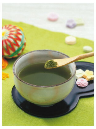 【柿茶の粉茶（瓶入り45g）】【ノンカフェイン茶】（四国産柿の葉100％） ●レビューを書いてくれる方ティーカップで飲める柿茶2袋おまけ付き！！【RCPmara1207】