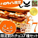 秋のお菓子な割れチョコ7種セット【ハロウィン】