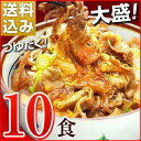 日東ベストの牛丼DX【185g×10パック】