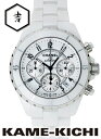 シャネル　J12クロノ　Ref.H1007　ホワイト　新品　（CHANEL　J12　Chronograph）