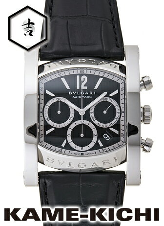 ブルガリ　アショーマクロノ　Ref.AA48BSLDCH　ブラック　新品　（BVLGARI　Assioma Chrono）