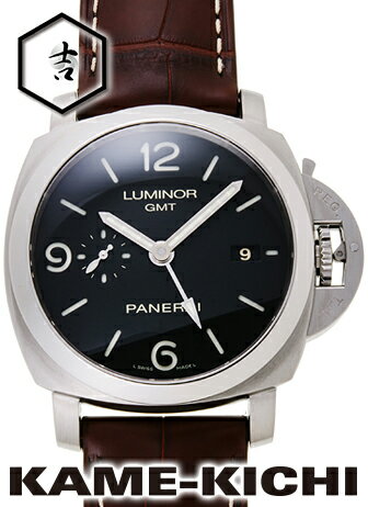 パネライ　ルミノールGMT　Ref.PAM00320　ブラック　新品　（PANERAI　Luminor GMT ）