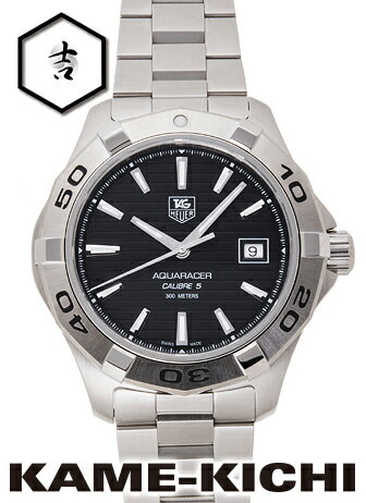 タグ・ホイヤー　アクアレーサーキャリバー5　Ref.WAP2010.BA0830　ブラック　新品　（TAG HEUER　Aquaracer Calibre5）