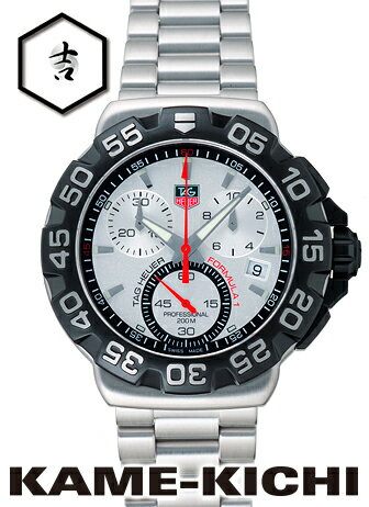 タグ・ホイヤー　フォーミュラ1 クロノグラフ　Ref.CAH1111.BA0850　シルバー　新品　（TAG HEUER　Formula1 Chronograph）