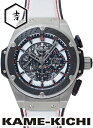 ウブロ　キングパワー F1　Ref.710.ZM.1123.NR.FJP11　ホワイト×レッド　新品　（HUBLOT　King Power F1）