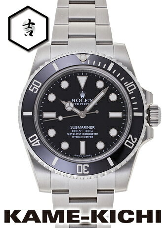 ロレックス　サブマリーナ　Ref.114060　ブラック　新品　（ROLEX　Submariner）