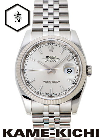 ロレックスデイトジャスト　Ref.116234　シルバー　（ROLEX　Datejust）