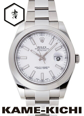 ロレックスデイトジャストII　Ref.116300　ホワイト　（ROLEX　DatejustII）