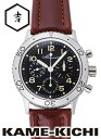 【中古】ブレゲ アエロナバル Ref.3800ST/92/3W6 ブラック (BREGUET Aeronavale)【楽ギフ_包装】