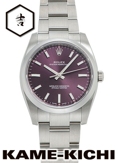 ロレックス　オイスター パーペチュアル　Ref.114200　レッドグレープ　（ROLEX　Oyster Perpetual）