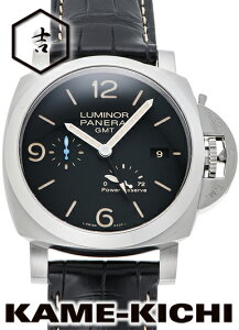 パネライ　ルミノール1950 3デイズ GMT　Ref.PAM01321　新品　ブラック　（PANERAI　Luminor1950 3Days GMT）【楽ギフ_包装】