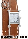 エルメス Hウォッチ Ref.HH1.210.131 新品 ホワイト (HERMES H Watch)【楽ギフ_包装】