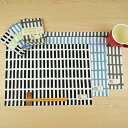 北欧格子のランチョンマット25×35cm(S3) Made in Japan