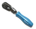 Snap-on (スナップオン) 3/8 差し込み ラチェット 旧グリップ付き 首ふり ショート パールブルー FHKFD80APB
