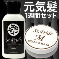 【お一人様3個まで】頭皮スッキリお試しセット！【St.Pride】【購入後レビューで送料無料】【02p12Apr11】