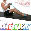 シェイプアップトレーナー 健康器具 トレーニングチューブ ハンドル付き フィットネス
