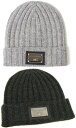 DOLCE&GABBANAドルガバ ニットキャップ刻印ロゴプ...