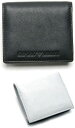 EMPORIO ARMANI コインケースメンズ エンポリオアルマーニ 小銭入れ ワンポイントイーグルロゴプレートブラック 80001 BLACKチャコールブラウンさいふ サイフ 財布YEM390 YC042COIN CASE