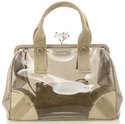 PRADAץȥåץݡդϥɥХåBR4452 ZPY-351PLEX MISTOLINO⡼졼ߥ١塡FUME󥷥ХåФ Х  BAG