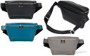 Paul Smith ポールスミスウエストバッグ ボディーバッグフロントファスナーポケット箔押しロゴ ブラック ブルー グレーペイントカラーエッジ ウエストポーチスプリットレザー ボディバッグBODY BAG