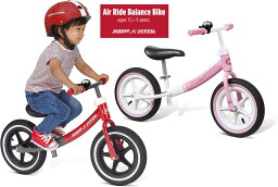 RADIO FLYER <strong>ラジオフライヤー</strong>三輪車＆自転車 <strong>バランスバイク</strong>Glide & Go& Balance Bikeレッド ピンク 12インチゴムエアタイヤエアーライド<strong>バランスバイク</strong>Quickly Learn to Ride a Bike自転車を乗る前の練習にAir Ride Balance Bike