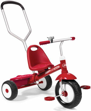 RADIO FLYER@WItC[Trikes & Bikes@O֎ԁ]Deluxe Steer & Stroll Trike #53VFrom Push to PedalbhO֑삪\ȎO\vbVnht̎O֎ԂłB_ɕx݌oN򉻂ȂPVC^C