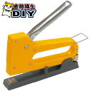 タッカ / ホチキス 【パオック WT-227Y】使用可能針サイズ:針幅/11〜12mm、針足/6〜8mmホチキス・タッカの1台2役!木工ボードへの掲示、布の貼り付けなどに。