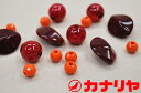 カナリヤ/クラフト/トワコロン/ビーズ/ブレスレット/キット/スパークルシード【レッド】/サンヒット