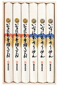 【送料無料】いなにわ手綯うどん・いなにわそうめん食べ比べセット8人前・桐箱入稲庭そうめん