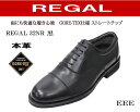靴 GORE-TEX ゴアテックスリーガル GORETEX REGAL ストレートチップ 32NR BB 黒 3E REGAL 本革ビジネス シューズ リーガル メンズ ワイド クツ 革靴 結婚式