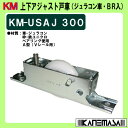 上下アジャスト戸車 【KM】 KM-USAJ Φ30 鉄(ユニクロ仕上)枠 べリング入りジュラコンA型 上下調整式 kmusaj-300