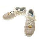 NIKE / ナイキDH7614-500 DUNK LOW RETRO SE Barber Shop Greyダンク スニーカー【caccaibf-z】