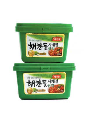 【韓国食品・味噌】ヘチャンドル・四季節サムジャン　500g野菜や肉と合うさっぱりした風味が特徴『韓国食材・調味料類・コチュジャン・味噌』