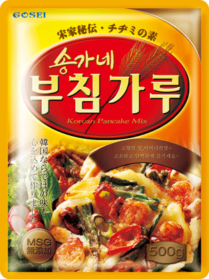 【韓国食品・粉類】宋家のチヂミの素　500g香ばしい味のチヂミの素