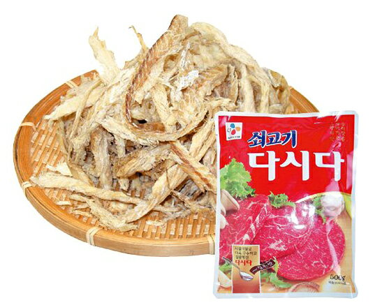 【韓国食品・干物】　★明太スープ(プゴク)セット★干したら200g+牛肉だしだ100g