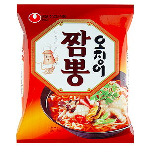 【韓国食品・ラーメン】　農心　オジンオチャンポン　124gいかの入ったチャンポンラーメン