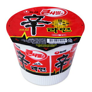 【韓国食品・韓国ラーメン】　農心　辛カップラーメン（大）　114g