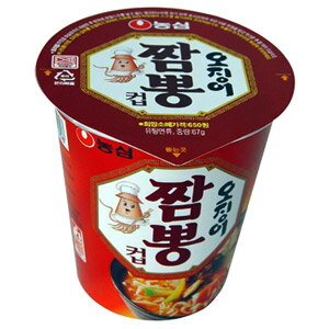 【韓国食品・韓国ラーメン】農心　オジンオチャンポンカップラーメン　67g　1BOX（30個入)一個当たり88円、お得な箱買い!