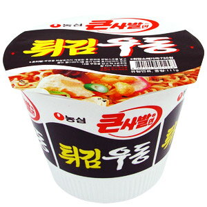 【韓国食品・韓国ラーメン】　農心　ティギムウドンカップラーメン　111g