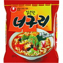 【韓国食品・ラーメン】 農心　ノグリラーメンさっぱりした辛味の海鮮スープにシコシコ麺